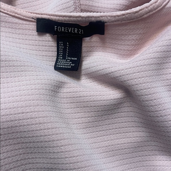 Forever 21 Pink Dress Balletcore Coquette Girl Pastel Girly Feminine Women’s L - Picture 6 of 7